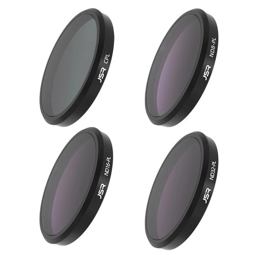 JUNESTAR JSR-1030-20 4-in-1 CPL+ND8-PL+ND16-PL+ND32-PL Filter Set for Insta360 GO 3 Action Camera Multi-Layer Coated Lens Filter - 1
