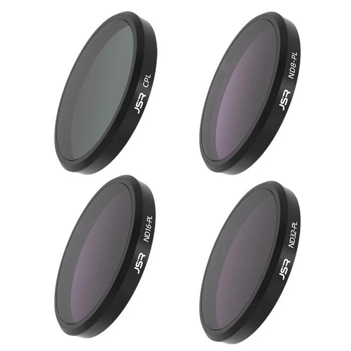 JUNESTAR JSR-1030-20 4-in-1 CPL+ND8-PL+ND16-PL+ND32-PL Filter Set for Insta360 GO 3 Action Camera Multi-Layer Coated Lens Filter - 1