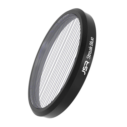 JUNESTAR JSR-1030-07 Multi-Coated Filter for Insta360 GO 3 Action Camera Streak Blue Lens Filter - 1