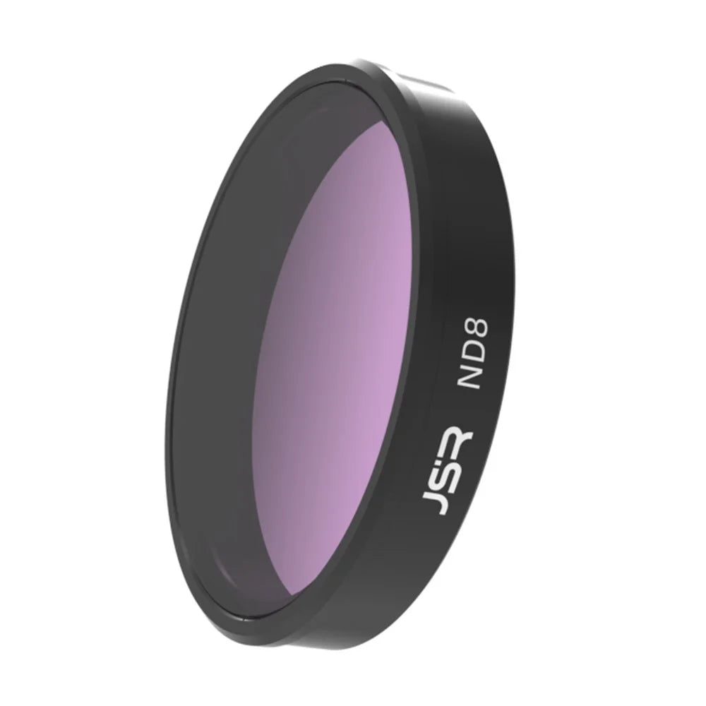 JUNESTAR Multi-Coated KB ND Series Filter for DJI Osmo Action 4  /  3 Lightweight Waterproof Diving Lens Filters - ND8 - 1