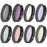 JUNESTAR JSR-1013-23 KB-8IN1 Multi-Coated Filter Set for DJI Osmo Action 4 / 3 Oil-Resistant Waterproof Lens Filters - 1
