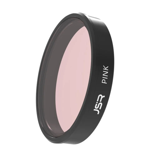JUNESTAR JSR-103-18 Multi-Coated Waterproof Pink Filter for DJI Osmo Action 4 / 3 Oil-Resistant Diving Lens Filters - 1