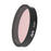 JUNESTAR JSR-103-18 Multi-Coated Waterproof Pink Filter for DJI Osmo Action 4 / 3 Oil-Resistant Diving Lens Filters - 1
