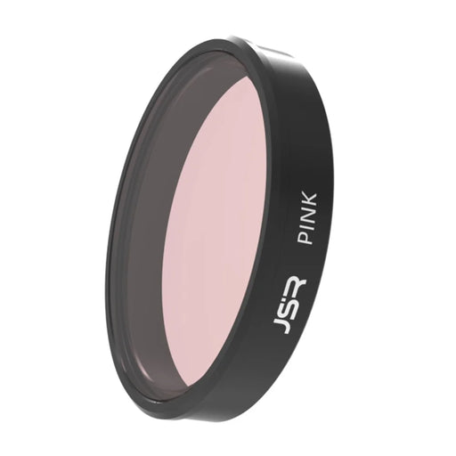 JUNESTAR JSR-103-18 Multi-Coated Waterproof Pink Filter for DJI Osmo Action 4 / 3 Oil-Resistant Diving Lens Filters - 1