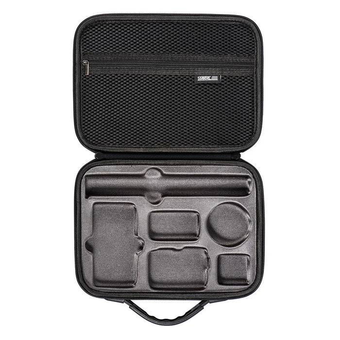 STARTRC 1126174 Carrying Case for DJI Action 4 , PU Travel Portable Storage Bag with Shoulder Strap - All-round Set - 4