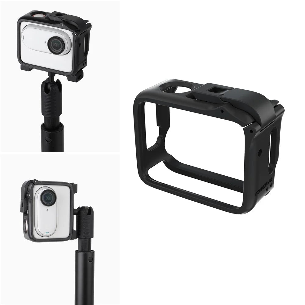SUNNYLIFE IST-BK665 Protective Frame for Insta360 GO 3 Camera Quick Disassembly Anti-collision Border - 1