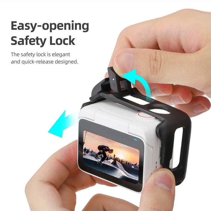 SUNNYLIFE IST-BK665 Protective Frame for Insta360 GO 3 Camera Quick Disassembly Anti-collision Border - 5