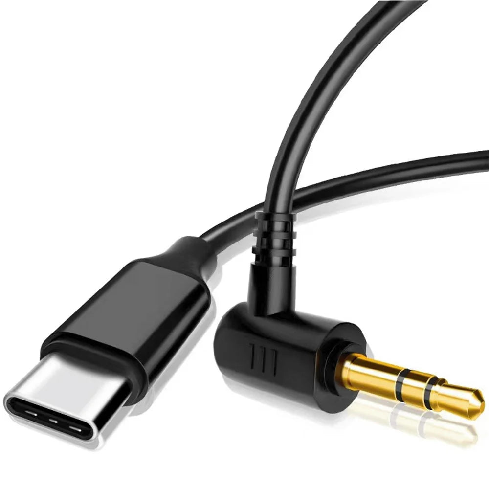 HTX OA4-YPZJX-HTX For DJI Action 4 / 3 / 2 Audio Adapter Cable Sports Camera Type-C to 3.5mm Cable Converter - 1