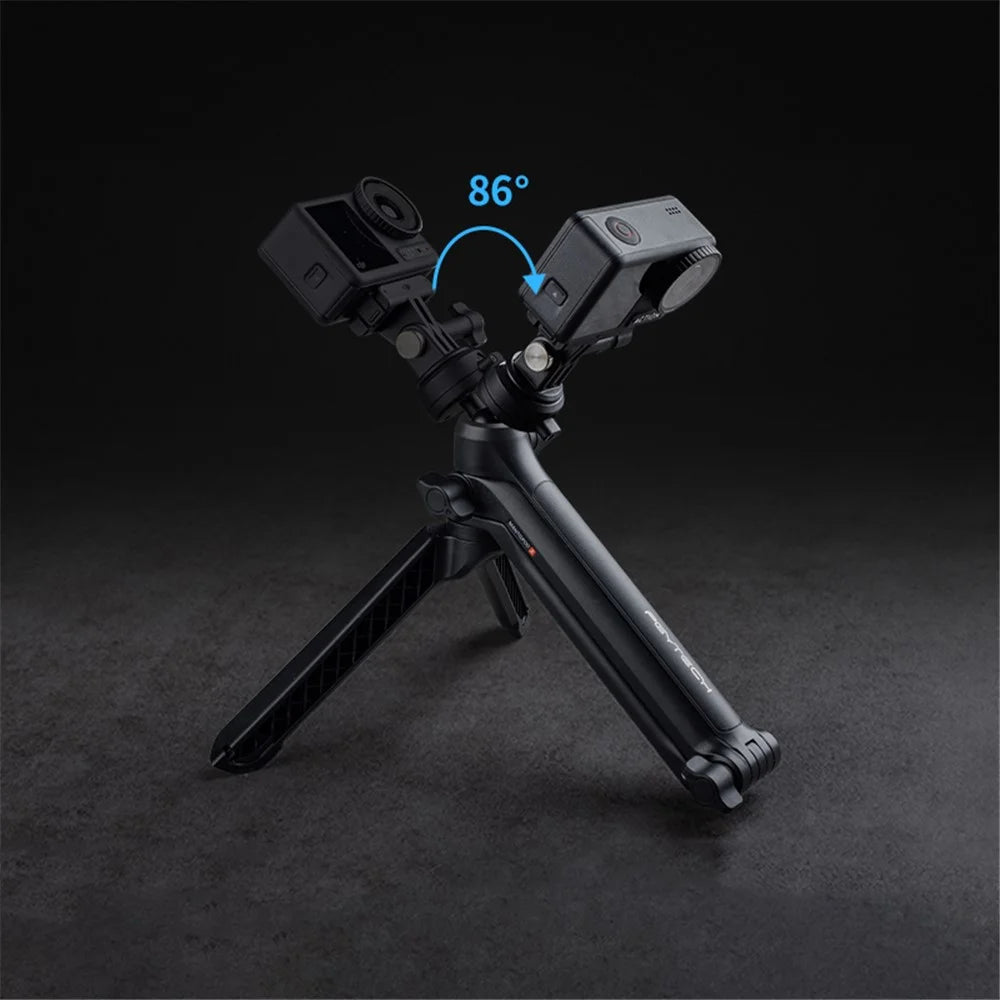 PGYTECH P-GM-158 3-Folding Tripod Stand Multi-Functional Selfie Stick Phone Holder Magic Arm for GoPro / Insta360 / DJI Action Camera - 6