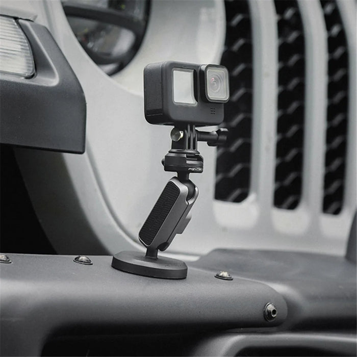 PGYTECH P-GM-220 CapLock Sports Camera Magnetic Car Mount Lightweight Mobile Phone Stand Holder - 3