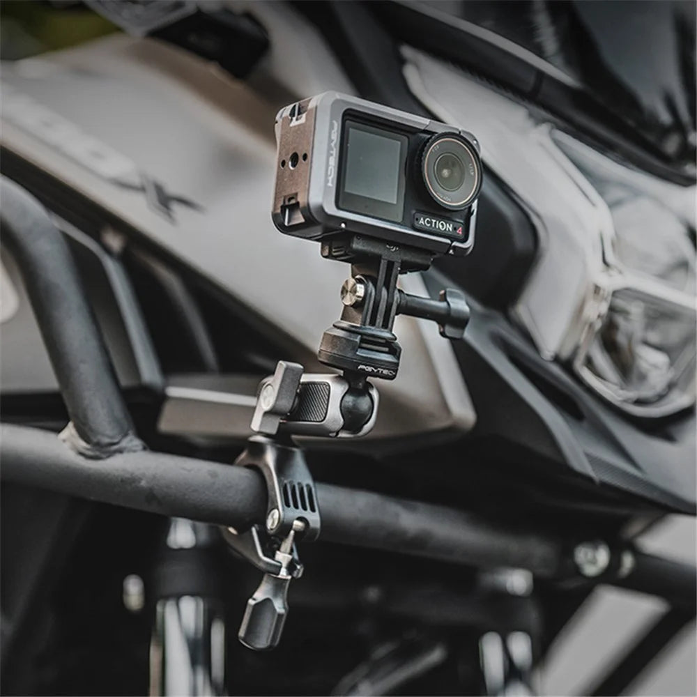 PGYTECH P-GM-222 CapLock Sport Camera Riding Bracket Bike / Motorcycle Handlebar Mount Phone Holder - 4