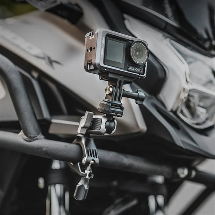 PGYTECH P-GM-222 CapLock Sport Camera Riding Bracket Bike / Motorcycle Handlebar Mount Phone Holder - 4