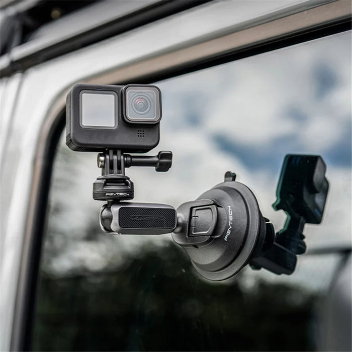PGYTECH P-GM-223 CapLock Sports Camera Suction Mount Car Windshield Window Bracket Holder for GoPro  /  DJI - 3