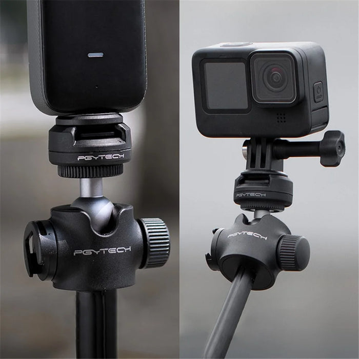 PGYTECH P-CG-141 CapLock Camera Quick Release Plate Mount Set with 1 / 4 Screw Thread for GoPro / Insta360 / DJI - 4