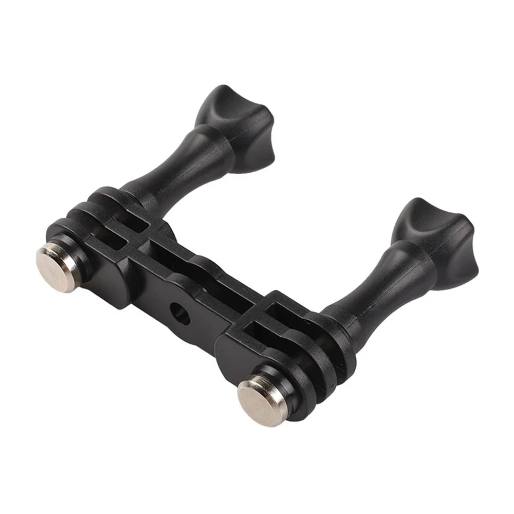 K6 LED Fill Light Dual-Head Adaptor for Xiaoyi, GoPro Hero 4 Action Camera PC Mount Holder - 4