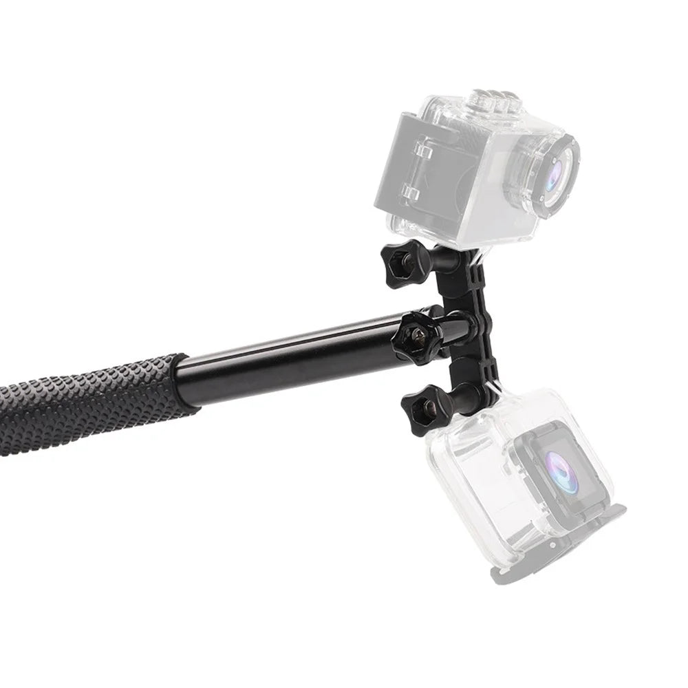 K6 LED Fill Light Dual-Head Adaptor for Xiaoyi, GoPro Hero 4 Action Camera PC Mount Holder - 5