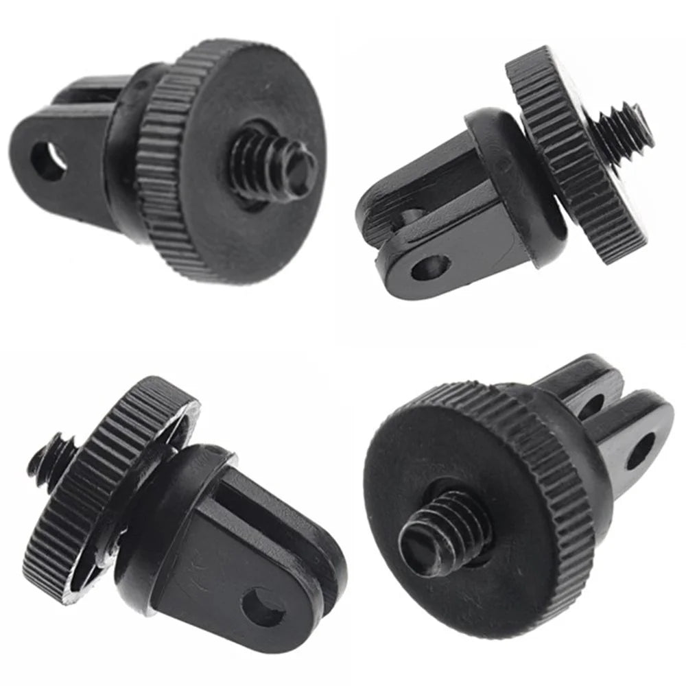 Plastic Mounting Screw 1 / 4 Inch Mount Adapter Sports Camera Screw Connector with 5mm Hole - 2