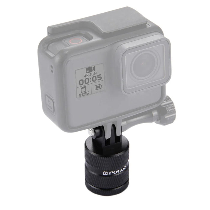 PULUZ PU219 For DJI OSMO Action Camera 360 Degree Rotatable Tripod Connector Base Mount Adapter - 2