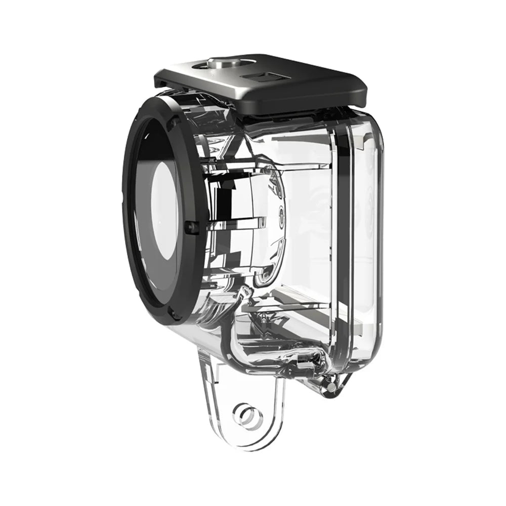 40m Waterproof Case for Insta360 GO 3 Camera PC+Stainless Steel Thumb Camera Underwater Diving Cover - 5