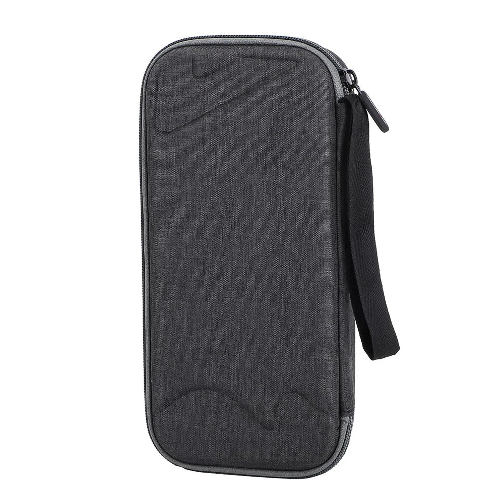 SUNNYLIFE IST-B675 Portable Storage Bag for Insta360 GO 3 Camera, Cloth+Flannelette Travel Carrying Case - 5