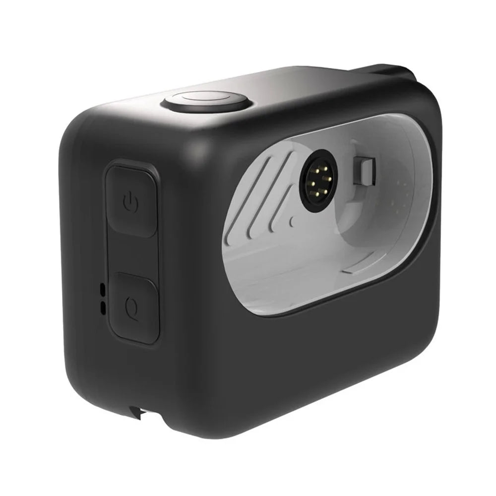 For Insta360 GO 3 Camera Charging Bin Silicone Case Drop Protection Cover Anti-Scratch Sleeve - Black - 4