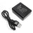 AT630 2-Slot Battery Charger + Micro USB Cable for GoPro Hero 5 Black Action Camera - 1