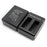 AT630 2-Slot Battery Charger + Micro USB Cable for GoPro Hero 5 Black Action Camera - 2
