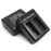 AT630 2-Slot Battery Charger + Micro USB Cable for GoPro Hero 5 Black Action Camera - 3
