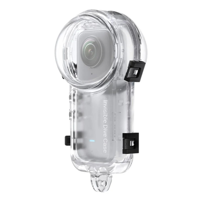 For Insta360 X3 PC+Optical Glass Housing Case Camera Underwater Diving Cover - 2