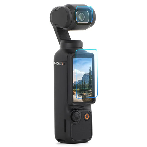 SUNNYLIFE OP3-BHM716 Screen + Lens Tempered Glass HD Film for DJI Osmo Pocket 3 Handheld Camera - 1