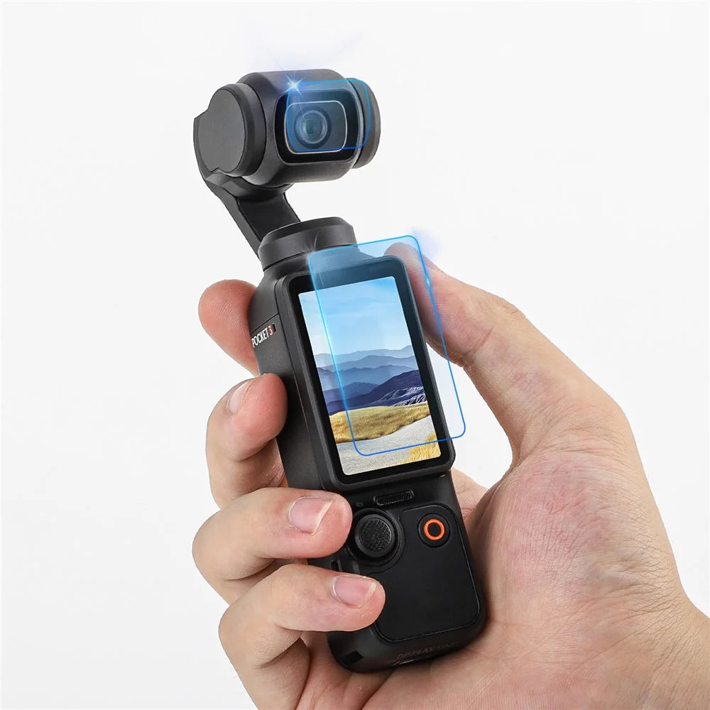 SUNNYLIFE OP3-BHM716 Screen + Lens Tempered Glass HD Film for DJI Osmo Pocket 3 Handheld Camera - 2