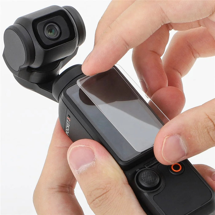 SUNNYLIFE OP3-BHM717 2Pcs Tempered Glass Screen Protector + 2Pcs Lens Film for DJI Osmo Pocket 3 Handheld Camera - 3