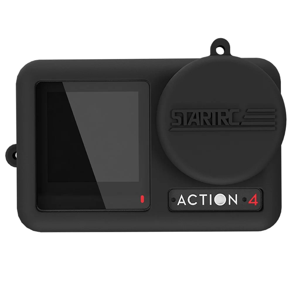 STARTRC 1127805 For DJI Osmo Action 4 / 3 Anti-Scratch Camera Protector Sleeve Silicone Case Cover - 3