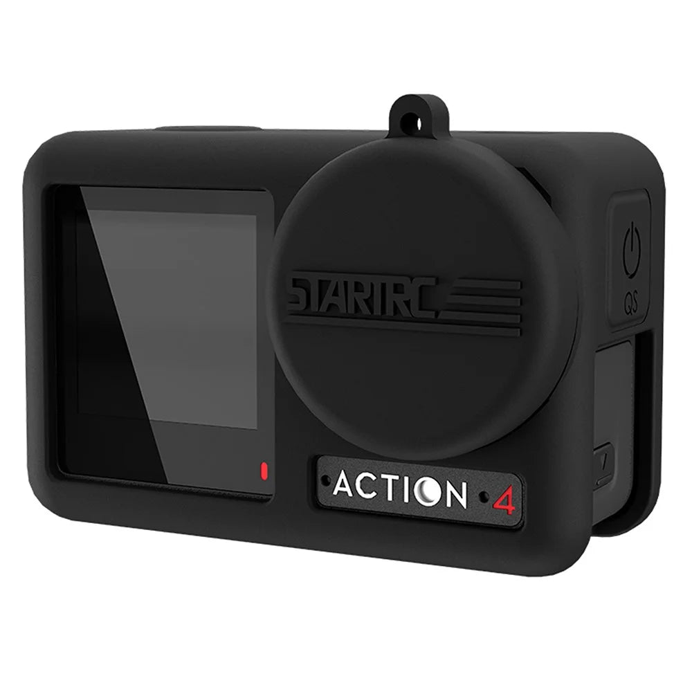 STARTRC 1127805 For DJI Osmo Action 4 / 3 Anti-Scratch Camera Protector Sleeve Silicone Case Cover - 4