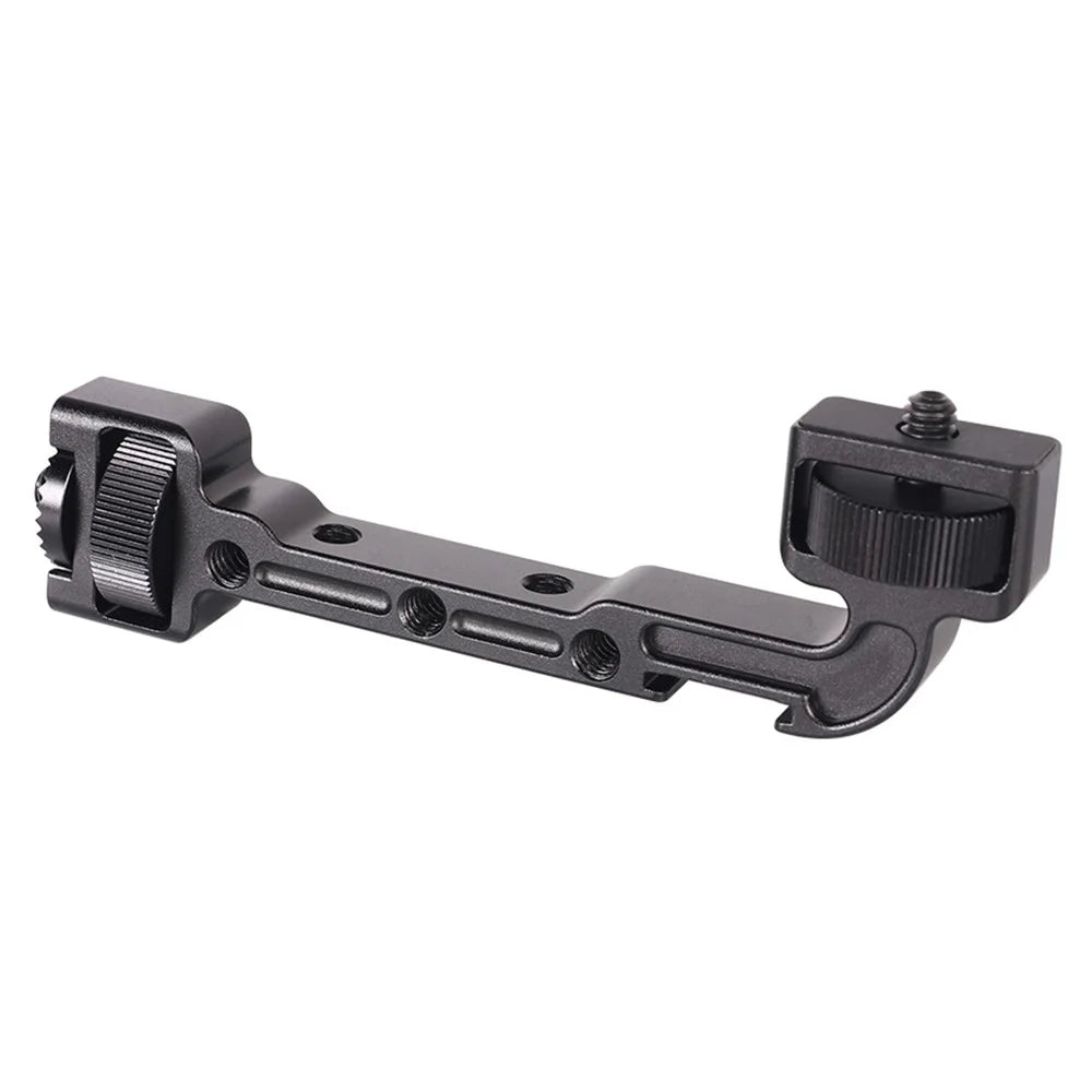 Metal Monitor Mount Holder Expansion Arm Bracket Adapter with 1 / 4 Screw, Cold Shoe - 2