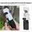 SUNNYLIFE OP3-BHT746 For DJI Osmo Pocket 3 Silicone Case Protector PTZ Camera Screen Lens Protective Cover - Black - 5
