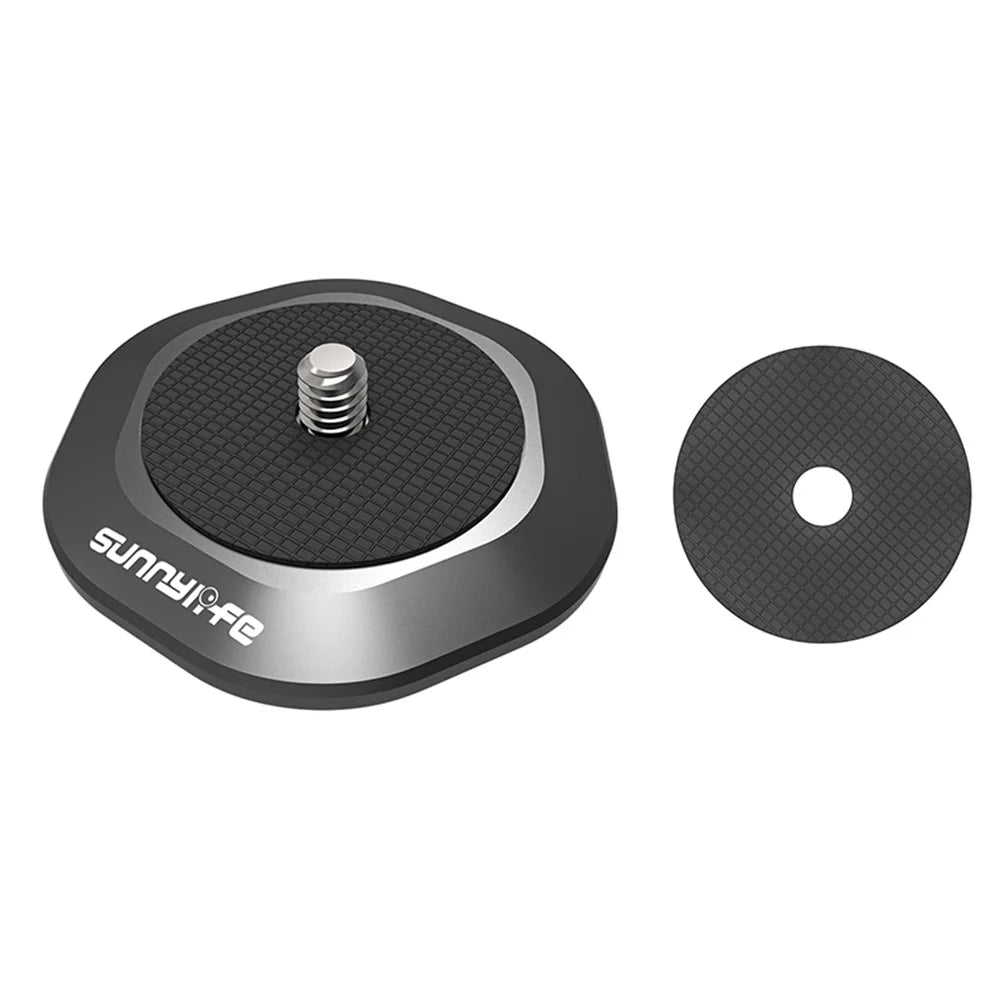 SUNNYLIFE DZ753 For Osmo Pocket / Insta360 / FIMI Camera Aluminium Alloy Magnetic Camera Mount Base - 1