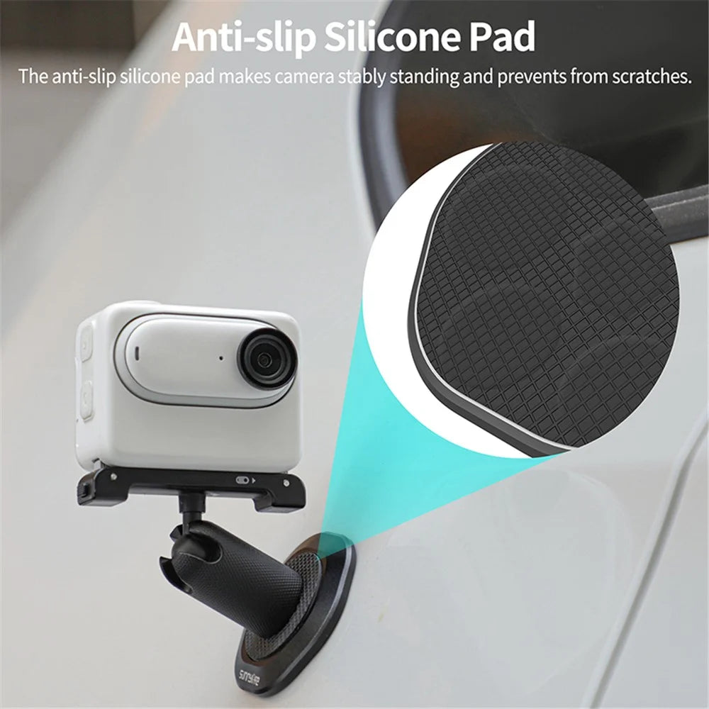 SUNNYLIFE DZ753 For Osmo Pocket / Insta360 / FIMI Camera Aluminium Alloy Magnetic Camera Mount Base - 6