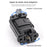 SUNNYLIFE Folding Dual Hook Adapter for DJI Osmo Pocket 3 Action Camera Mount Adapter - 2