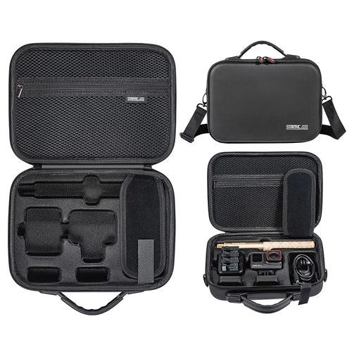 STARTRC 1134780 Carrying Case for Insta360 Ace / Ace Pro PU Leather Storage Bag with Shoulder Strap - 1