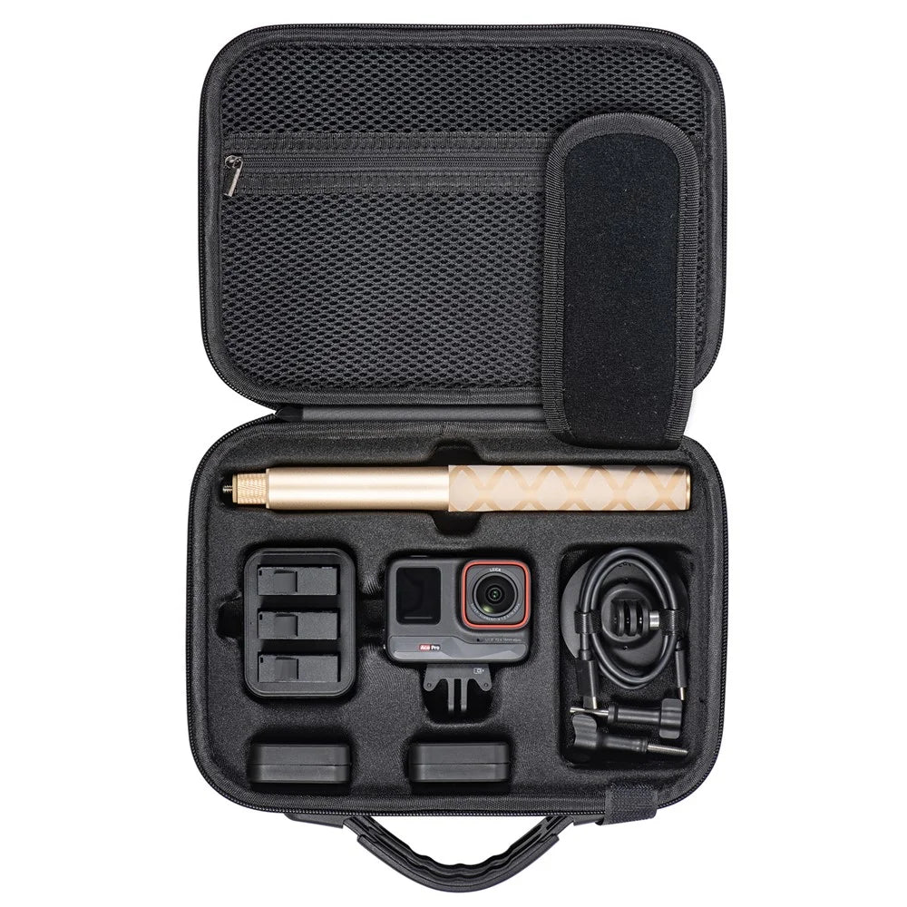 STARTRC 1134780 Carrying Case for Insta360 Ace / Ace Pro PU Leather Storage Bag with Shoulder Strap - 7