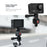 JUNNX JX-GP-09-C Tripod Mount Accessories Magnetic Quick Release Adapter for Bike / Head Strap / Clamp Clip Mount - 5