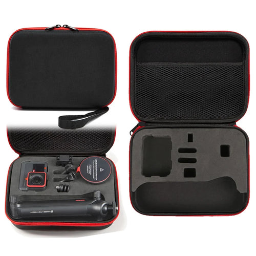 Portable Storage Bag for Insta360 Ace Pro 2 / Ace Pro / Ace Action Camera Handheld Gimbal Carrying Case - Black - 1