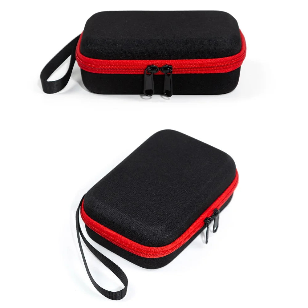 For Insta360 ACE /  Ace Pro 2 / Ace Pro Storage Bag Action Camera Portable Zipper Case with Lanyard - Black - 6