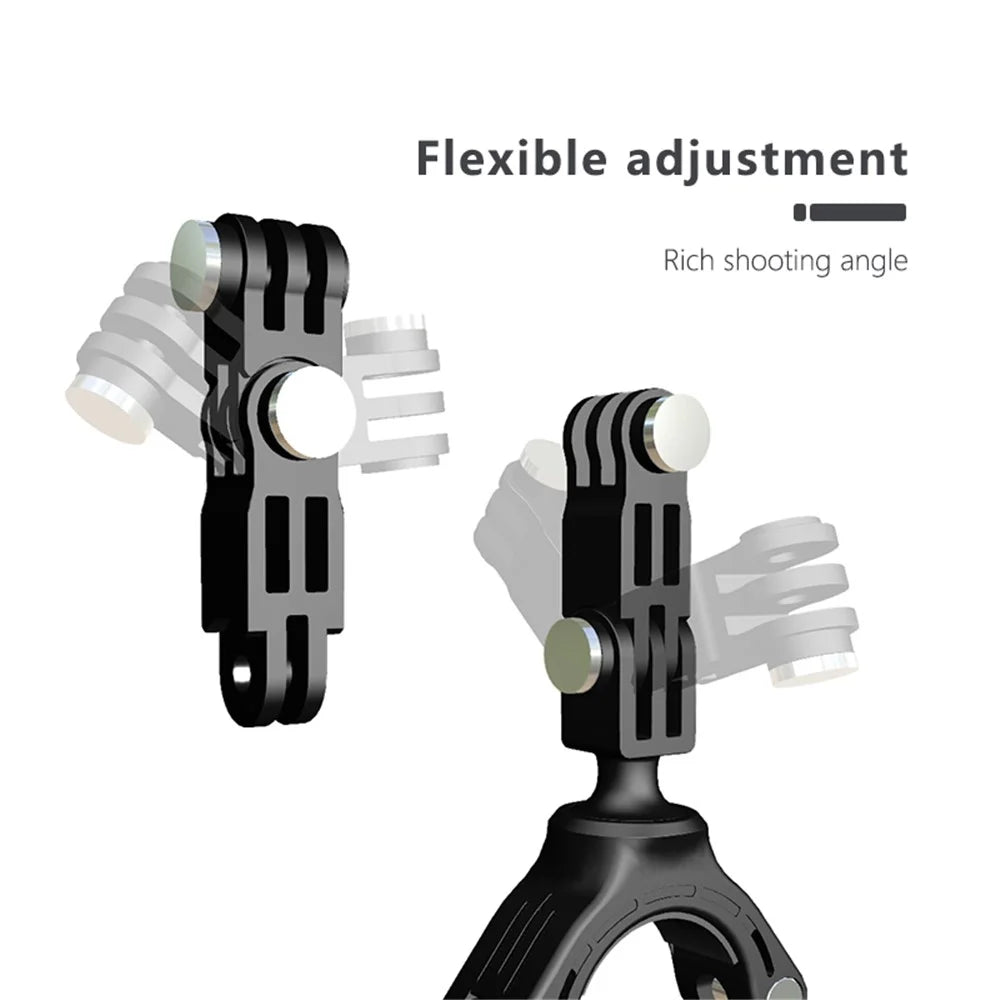 JUNNX JX-GP-05 Bike Camera Mount for GoPro Hero 11 / 10 Action Camera Clamp Bracket - 3