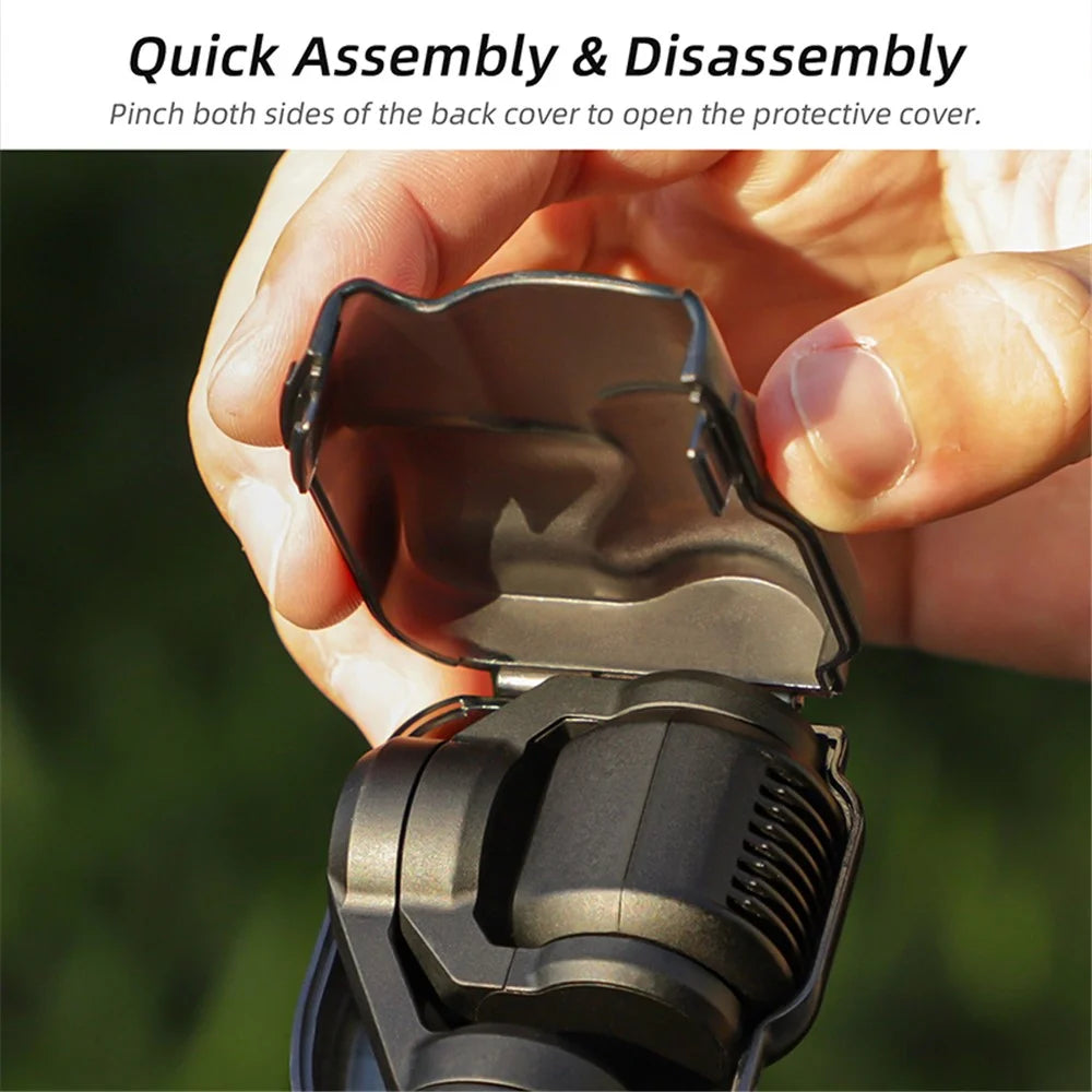 SUNNYLIFE OP3-Z754 For DJI Osmo Pocket 3 Gimbal Plastic Protector Screen Lens Cover - 3