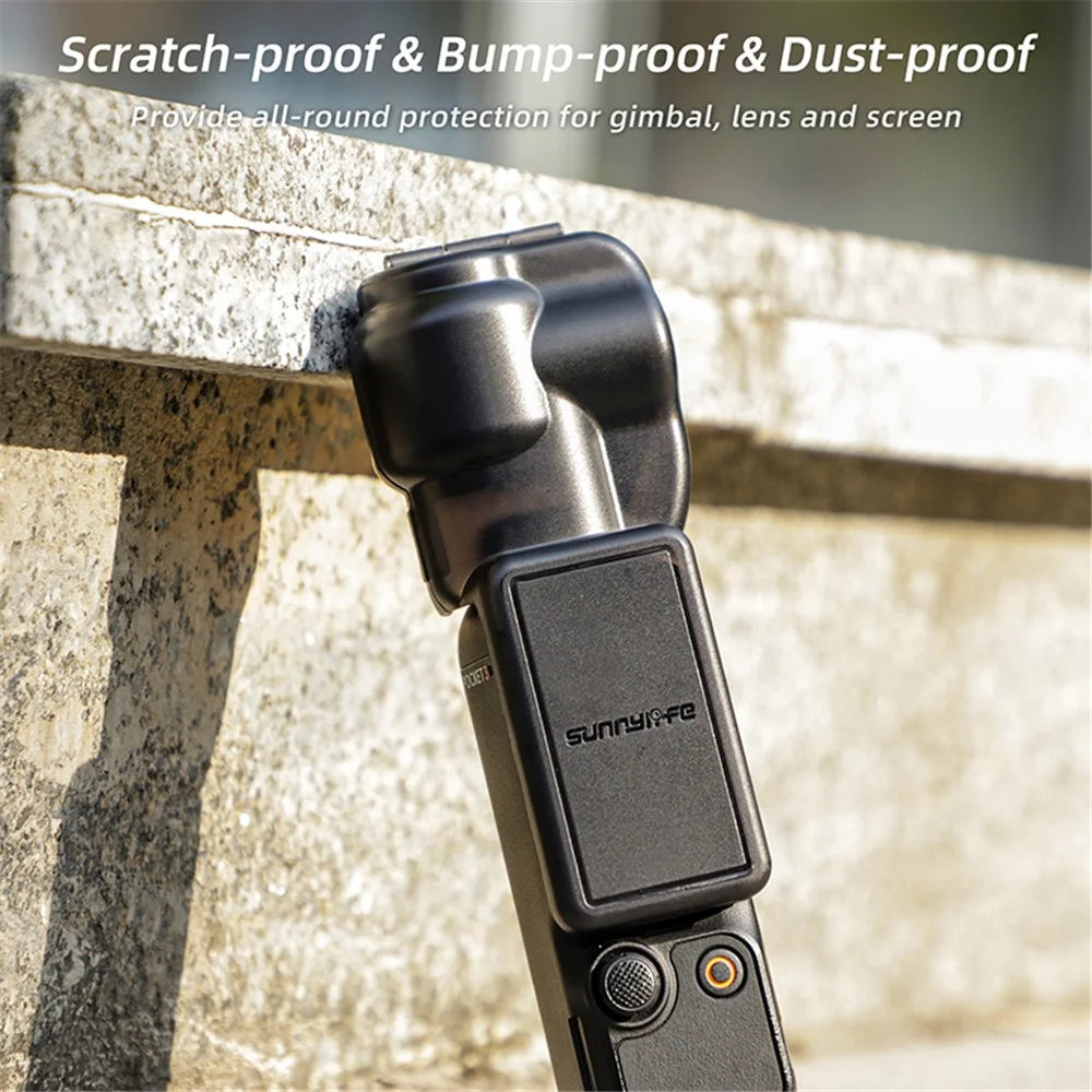 SUNNYLIFE OP3-Z754 For DJI Osmo Pocket 3 Gimbal Plastic Protector Screen Lens Cover - 5