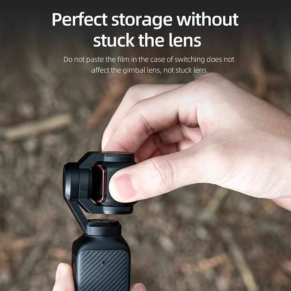 STARTRC 1135169 For DJI Osmo Pocket 3 Aluminum Alloy Frame 1 / 4 Black Soft Filter - 7