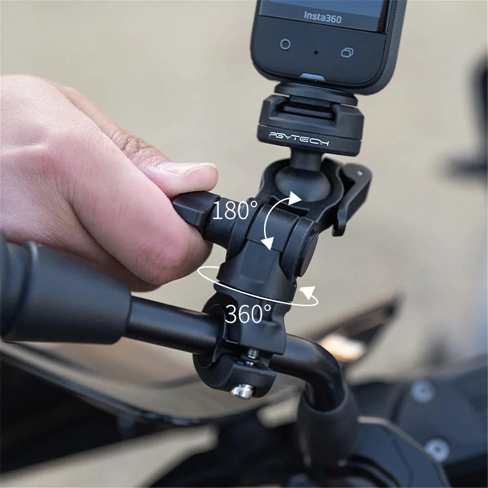 PGYTECH P-GM-170 CapLock Rearview Mirror Mount for Action Camera - 3