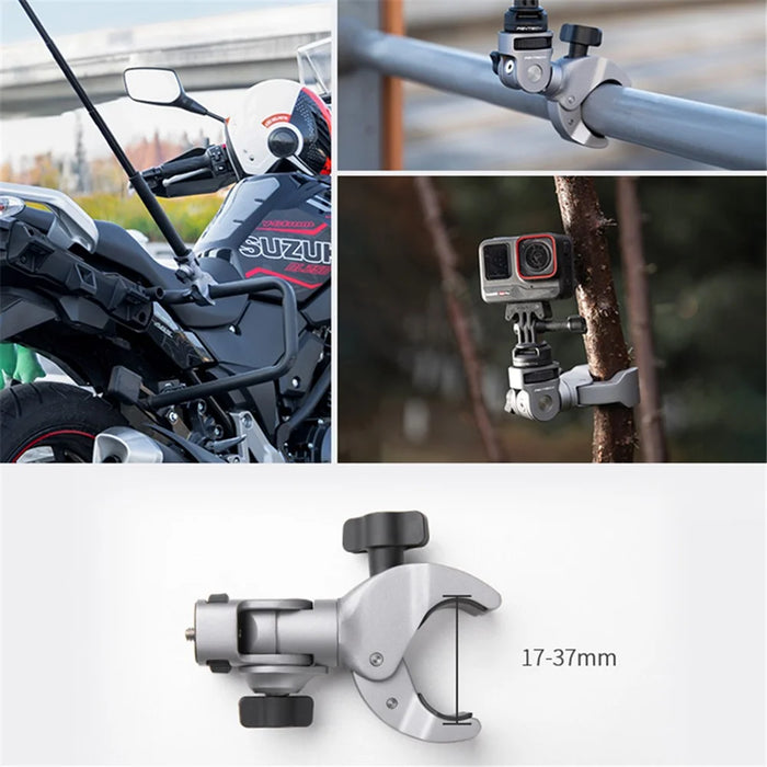 PGYTECH P-GM-171 Action Camera Heavy-Duty Clamp Mount for Motorcycle Creative Shooting - 5
